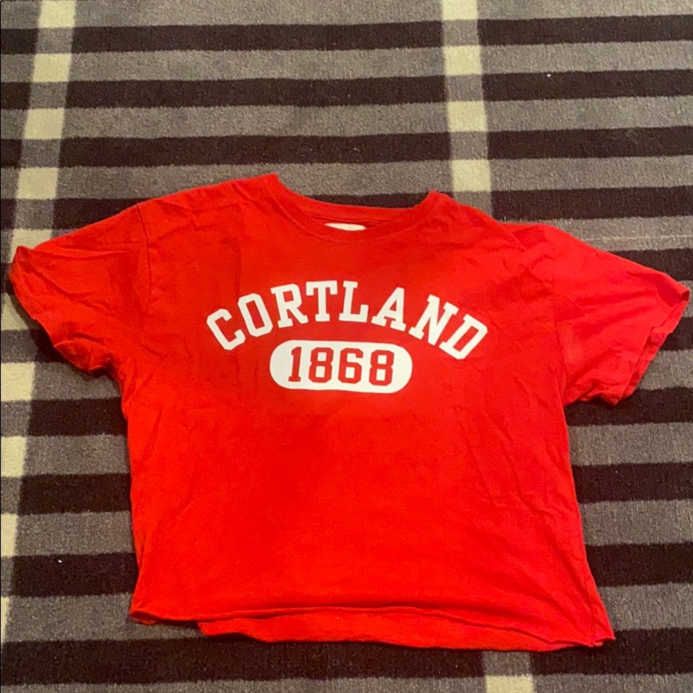 Original league women’s cortland crop shirt